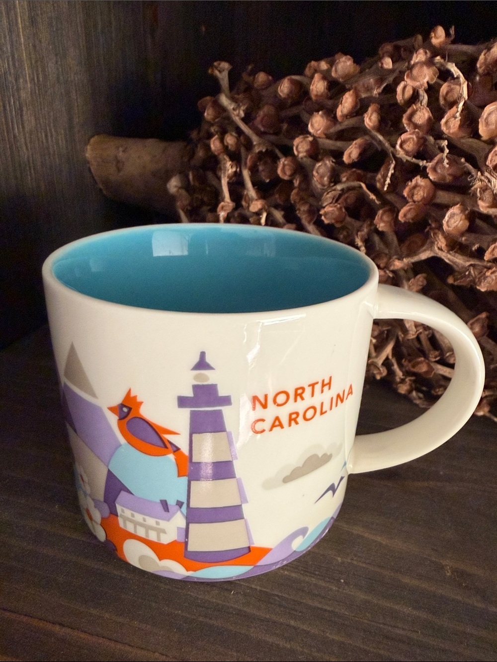 Starbucks 2015 North Carolina You Are Here Series Mug